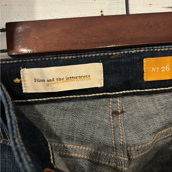 Pilcro Letterpress by Anthropology Superscript Flare Jeans Size 26 - Picture 4 of 16